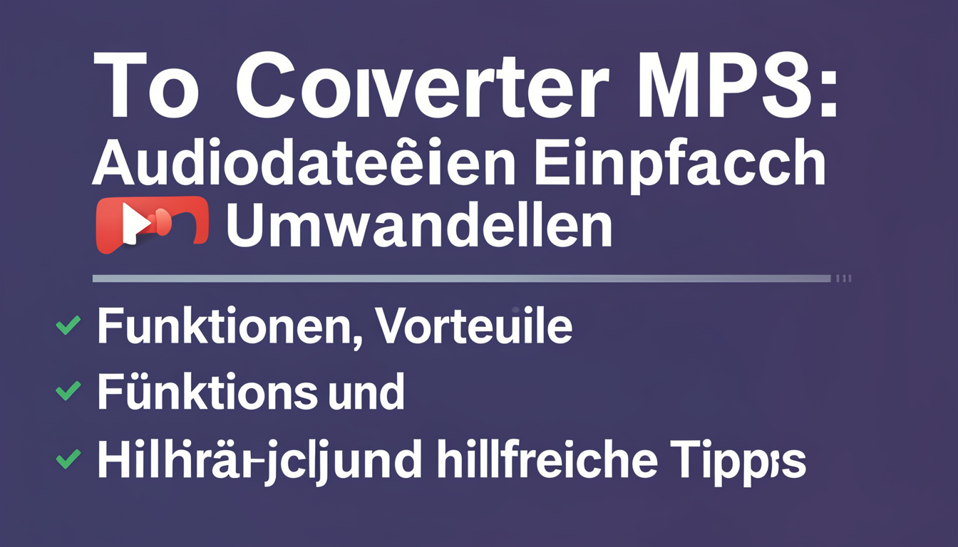 to converter mp3